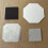 50x50mm Rectangular Refrigerator Sticker Refrigerator Magnets Accessories Emblem Breast Badge Consumables 100Pcs 5