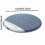 Wireless Bedside Speaker with Fabric Texture, Sleep Timer and Type-C Charging, Large Capacity Battery, Blue 2
