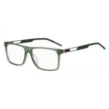 Óculos de Grau Hugo HG 1387/G 57/15/145 Armações de Acetato Verde MASCULINO HG 1387/G