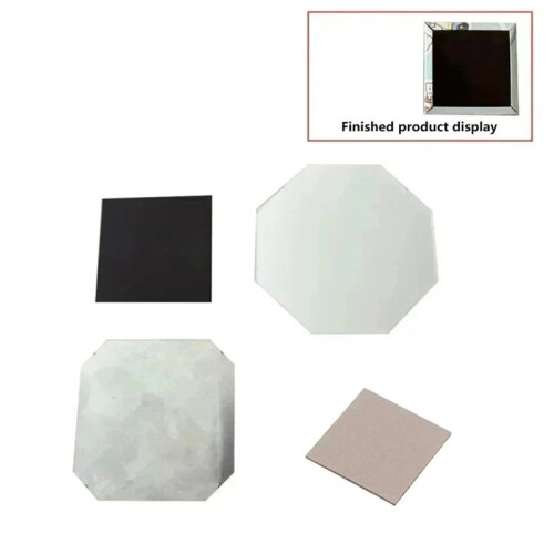 50x50mm Rectangular Refrigerator Sticker Refrigerator Magnets Accessories Emblem Breast Badge Consumables 100Pcs 2