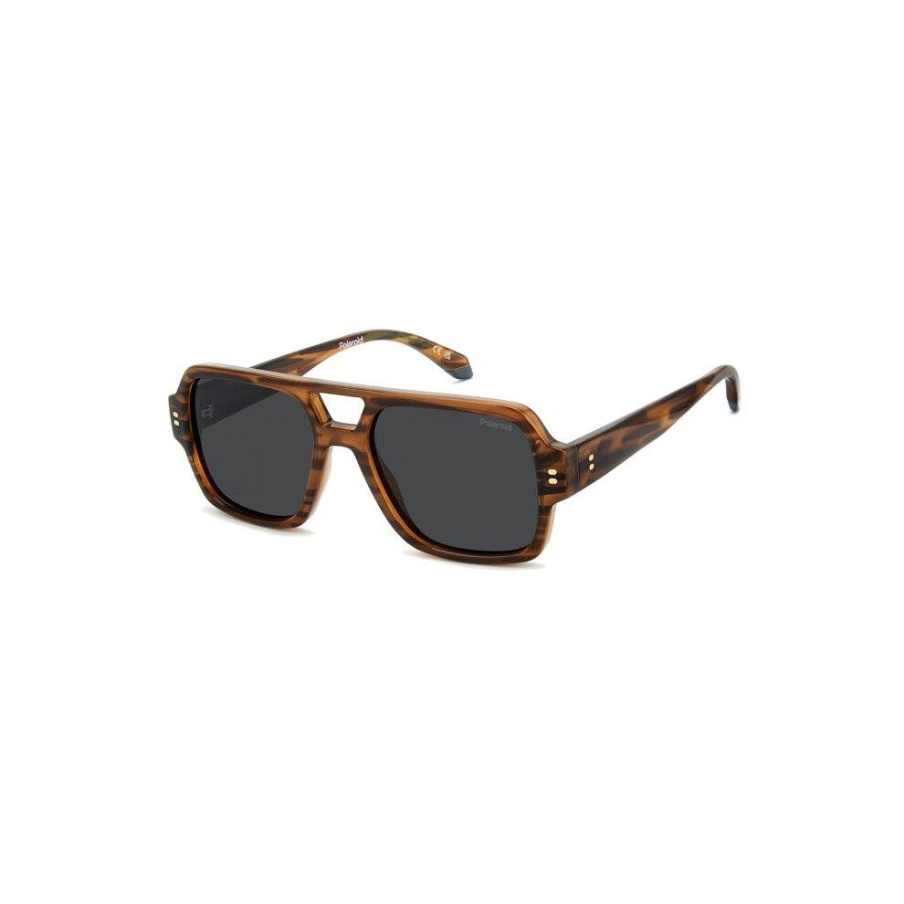 Polaroid Sunglasses Pld 6250/S/X 54/18/145 Havana Orange Polycarbonate Frames Man Pld 6250/S/X