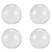 4pcs 60mm Clear Acrylic Transparent Contact Manipulation Juggling Gifts