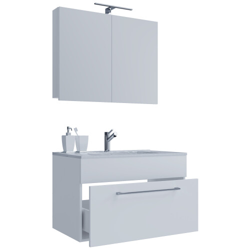 3 pcs. washroom washbasin Badinos SC