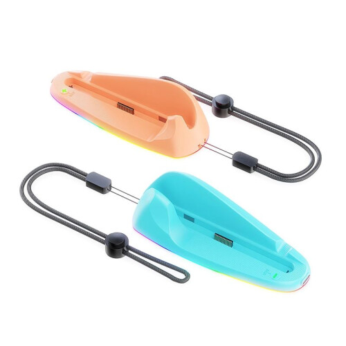 2 Pack for   2 Joy Con Left Right Gamepad Desktop RGB Mouse Holder Game Controller Mouse Grip for  B