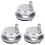 3X Hand Wheel Handle Kit 5V Manual Pulse Generator Cnc Machine Tool Rotary Encoder Electronic Hand Wheel,60Mm 1