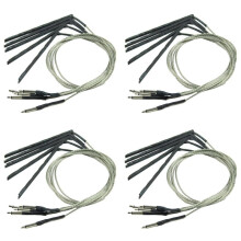 20 Pcs Bendable Acoustic Guitar Transducer Sensitivity Piezo Bridge Pickup Cable