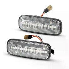 2X luci di posizione laterali a LED per Honda Civic 1996-2000 Ballade Fender Indicatori di direzione Lampade gialle