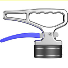 Outil de ramassage magnétique robuste pour objets métalliques, aimant de levage avec poignée et dégagement rapide, outil