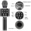 Portable Bluetooth Karaoke Microphone Wireless Professional Speaker Home Ktv Handheld Microphone(rose Gold) 2