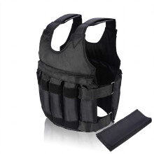 Gilet con pesi per allenamenti, gilet da allenamento resistente per allenamento in palestra a casa, gilet con peso rego