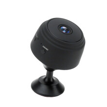 Mini action camera WiFi con obiettivo grandangolare, visione notturna, rilevamento del movimento, registratore portatil