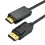 DisplayPort σε καλώδιο HDMI 4K UHD για οθόνη υπολογιστή, επίχρυσες υποδοχές, σ 1