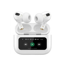 ANC TWS Pro3 in-ear Bluetooth-oortelefoon met aanraakbediening, hifi-geluid, oplaadetui met scherm