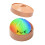 Rainbow Steamed Bun Squeeze Toy with Steamer Box, Παιχνίδι ανακούφισης από το άγχος για ε 1