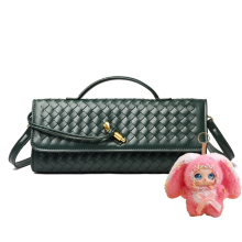 Suède geweven clutch portemonnees voor dames avondhandtas Designer Crossbody schoudertas bruiloft prom formeel feest