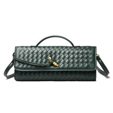 Suède geweven clutch portemonnees voor dames avondhandtas Designer Crossbody schoudertas bruiloft prom formeel feest