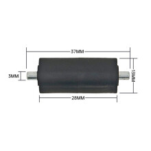 2X Compatible with V6 V7 V8 V10 V11 V15 Handheld Wireless Vacuum Cleaner Accessories Floor Brush Front and Rear Wheel Assembly