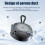 Carbon Monoxide Detector Touch Button Environmental Monitoring Magnetic Mounting 1000mAh Tools 6