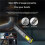 LED Keychain Flashlight Rechargeable 550LM Portable  Torch Pocket Lantern Flood Work Light Magnet for Emergency 3