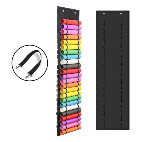 Vinyl Roll Holder 48 Compartments Craft Vinyl Hanging Storage Organizer Rack 1