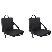 2X Heated Stadium Seats Cushion,Portable Heated Stadium Seats Pads for Bleachers with Back Support for Outdoor Camping