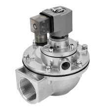 Aluminum Alloy G11/2" Right Angle Diaphragm Valve AC220V DMF-Z-40S Pneumatic Pulse Solenoid Valve