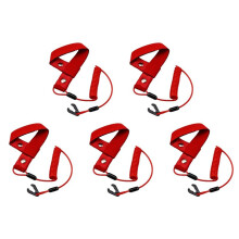 5X Stop Kill Safety Lanyard Fits Handlebar Key Floating Emergency Flameout Rope for All Jet Ski