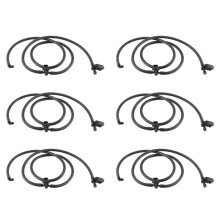 6X A1698600492 Windshield Windscreen Washer Nozzle Jet Hose for - A W169 2004-12 / B W245 2005-11 No Heated