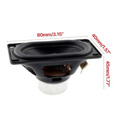 2X 4580 Speaker 20W Mid Low Frequency Suitable for  Flip6 Generation 5th Generation Kaleidoscope  Speaker 2