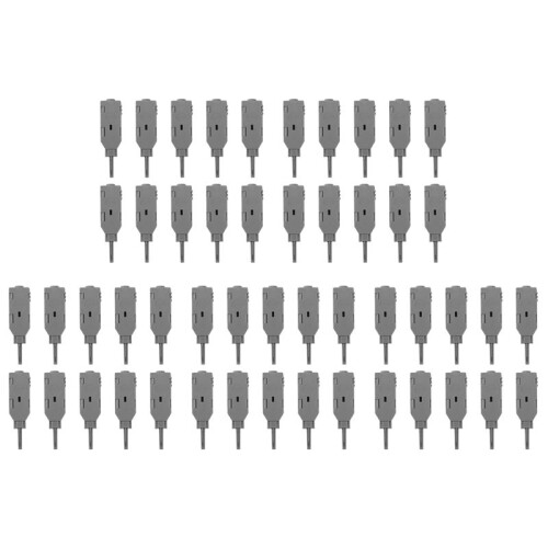 50Pcs 110 Test  Rj11 Voice Connector  Check Phone Voice for Krone Module Telecom Patch Panel