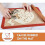 Silicone Baking Mat,reusable & Nonstick Bakeware Mats For 3