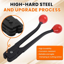 Sealer Tool 3/4In Metal Banding Strapping with High Strength Sealing Conform Ergonomic Design Heavy Pallet Packing Plier