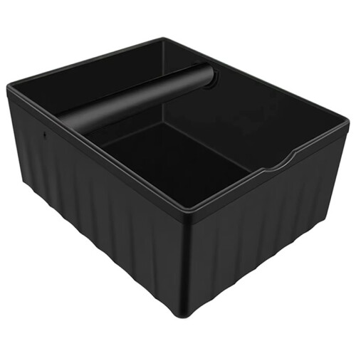Espresso Tapping Box, Coffee Grounds Tapping Box, with Tapping Rod and Non-Slip Rubber Base,Barista Espresso Tapping Box
