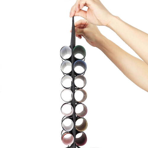 Vinyl Roll Holder 48 Compartments Craft Vinyl Hanging Storage Organizer Rack 2