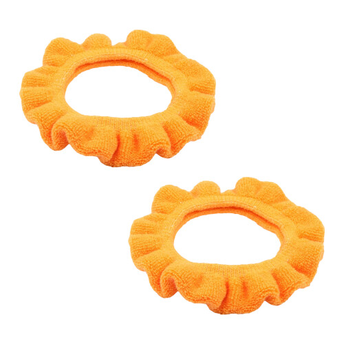 2Stk Orange Toilettensitzmatte Bequem Haushalts-Winter