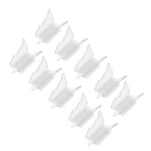 10Stk Umweltfreundliche Sicherheitsverschlüsse Transparent