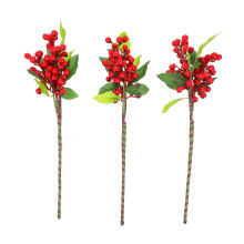 3Stk Simulierte Weihnachtsbeeren Mit Tannenzapfen