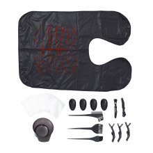 32Stk Haarfärbe Set Schwarz Haarfarbe Für Salon