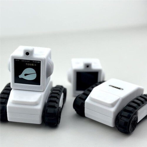 ESP-Sparkbot Desktop Robot Customizable DIY  Inspection Cart AI Chat Robot Voice Dialogue Recognition Robot 1