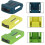 USB Fast Charger Adapter for //Greenworks 40V Li-Ion Battery Rack Holder USB Type-C Interface for 6