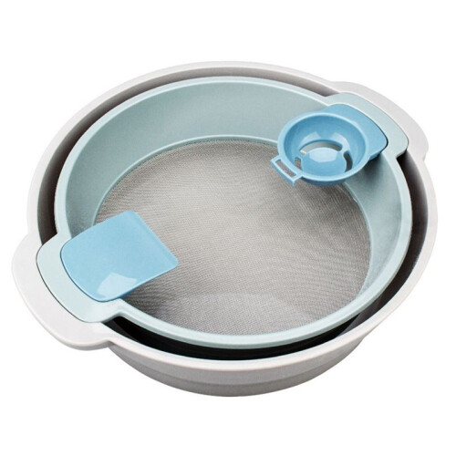Multifunctional Flour Sieve Set Household Cake Making Tools Egg White Separator Kitchen Supplies