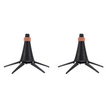 2X Soporte de Clarinete Soporte de Clarinete de Metal de 5 Patas Accesorio de Soporte de Clarinete PortáTil para Clarinete A