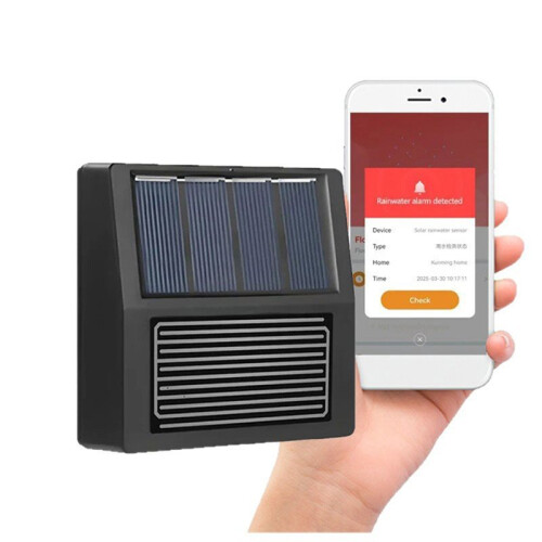 Tuya Zigbee Solar Rain Sensor Wireless App Control Real- Rain Detection Support Home Assistant Zigbee2mqtt 2