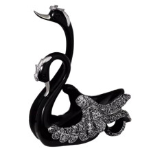 Elegant Swan Wine Rack - Luxurious Tabletop Wine Bottle Holder for Home Decor