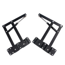 80N Hydraulic Coffee Table Rack with Movable Lifting Bracket and Adjustable Height