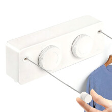 Retractable Clothesline Indoor Outside , Shower Room Clothes Rv Balcony Courtyards Indoor Drying Rack Clothesline