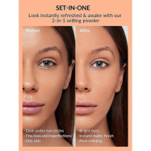 (S9002) Insta-Ready Face Powder Loose Under Eye Setting Powder - Bisque
