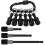 Bit Holder Drill Bit Extension Set,1/4" Hex Shank Aluminum Alloy Screwdriver Bits Holder Drill Bit Holder Tool Kit 2