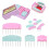 20pcs Knit Blocking Pin for Crochet Projects, Sewing Lace Needlework Tool 2