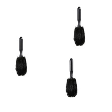 3X Schwarz LKW Auto Rad Gummireifen Felgenbuerste Waschen Reinigungswerkzeug 10.6 Zoll Lange